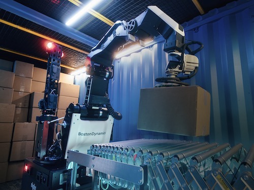 Il robot magazziniere di Boston Dynamics