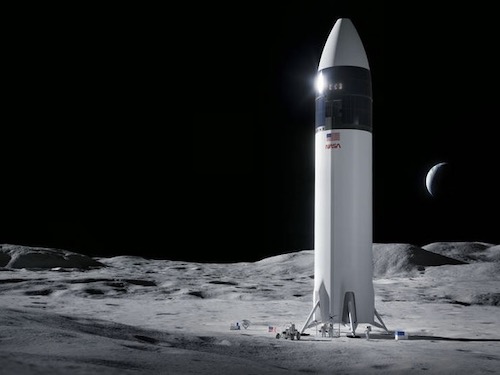 SpaceX costruirà il prossimo lander lunare