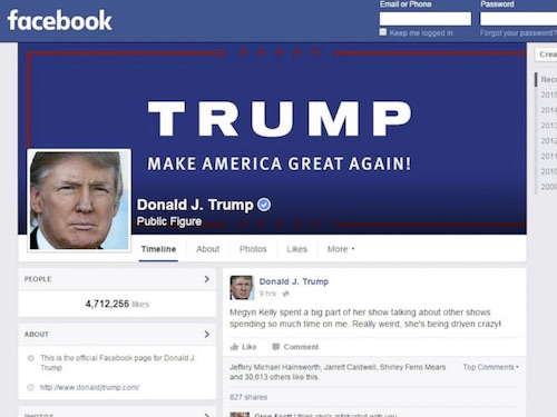 Trump rimane escluso da Facebook