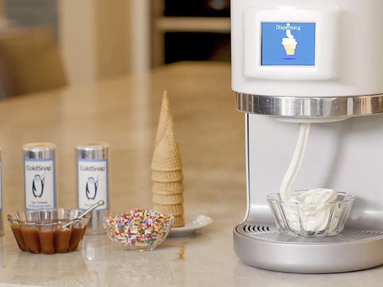 Coldsnap: come preparare il gelato in casa in poco più di un minuto