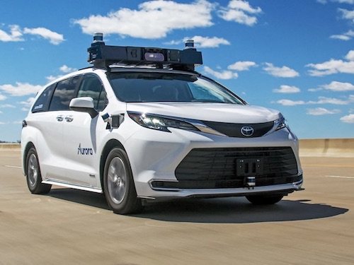 In prova la guida autonoma di Toyota in Texas