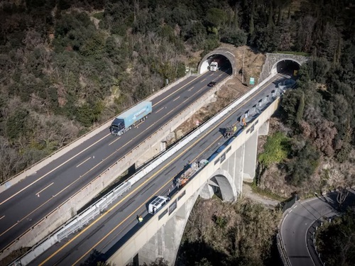 Droni per il monitoraggio delle autostrade