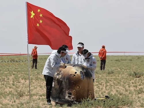 I primi campioni del lato nascosto della Luna