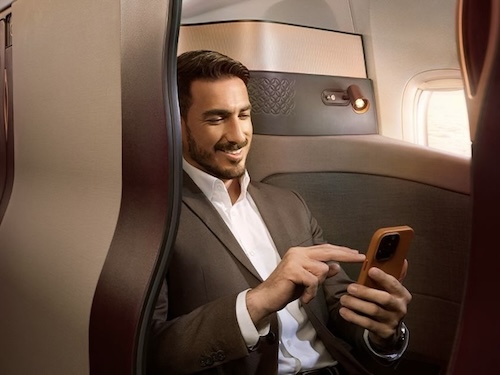 Internet veloce con Starlink su Qatar Airways