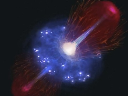 Un nuovo buco nero gigante scoperto dal James Webb