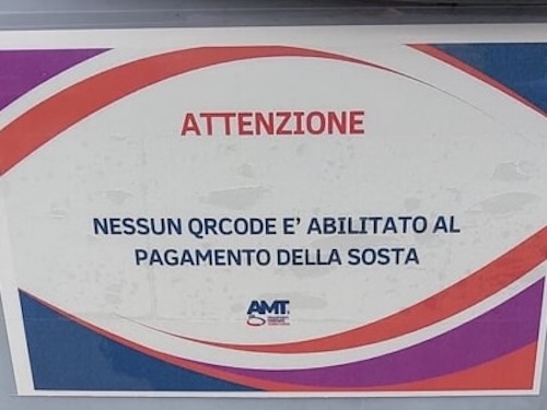 La truffa dei QR code per il pagamento dei parcheggi