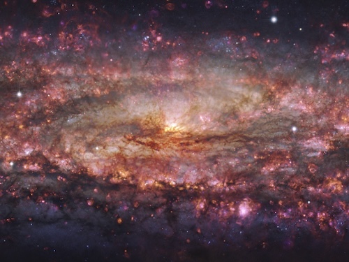 La nuova mappa stellare della Galassia dello Scultore