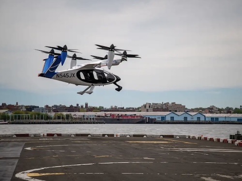 Il taxi aereo tra Manhattan e il JFK