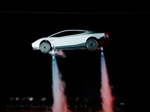 Tesla presenta la Roadster volante